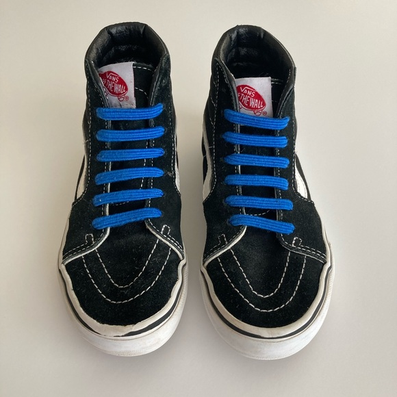 Kids Hi Top Vans Shoes - Picture 2 of 5